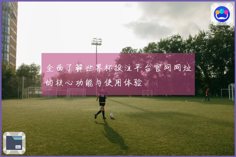 全面了解世界杯投注平台官网网址的核心功能与使用体验
